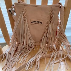 Fringe bag | western bag | crossover bag | medium size purse | pink bag | Barbie